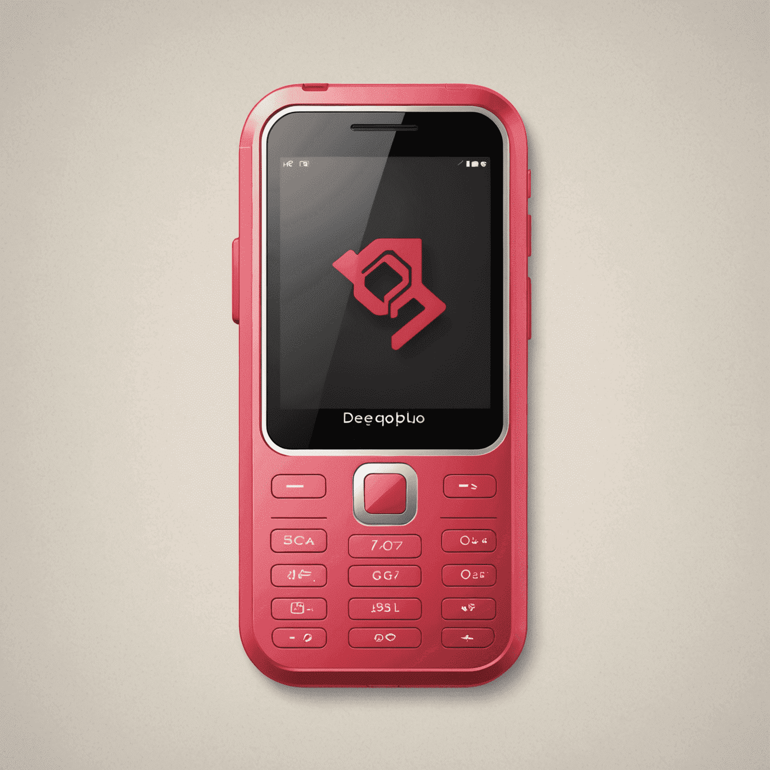 Degrebykilo.com logo featuring a stylized mobile phone with red and pink accents