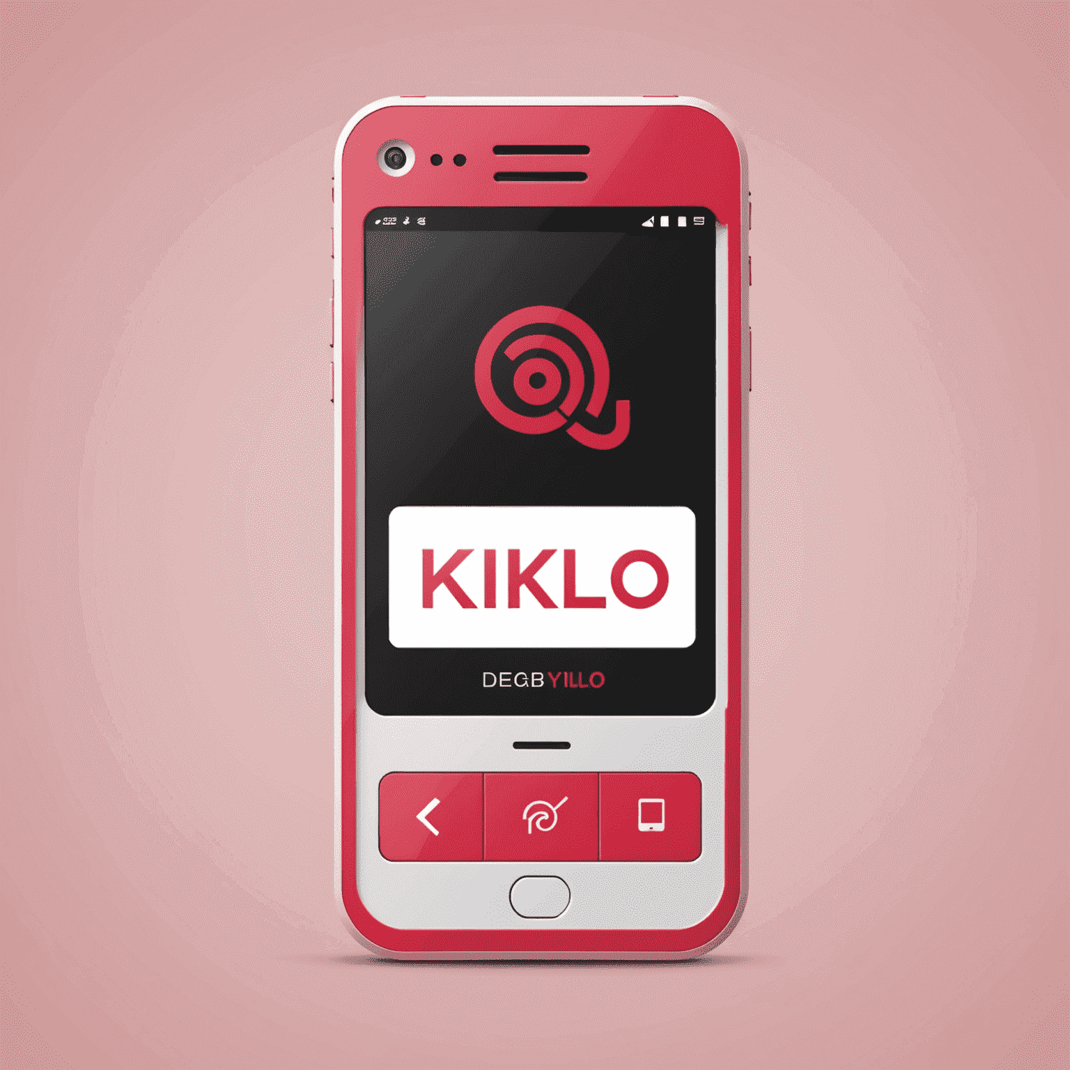 Degrebykilo.com logo featuring a stylized mobile phone with red and pink accents