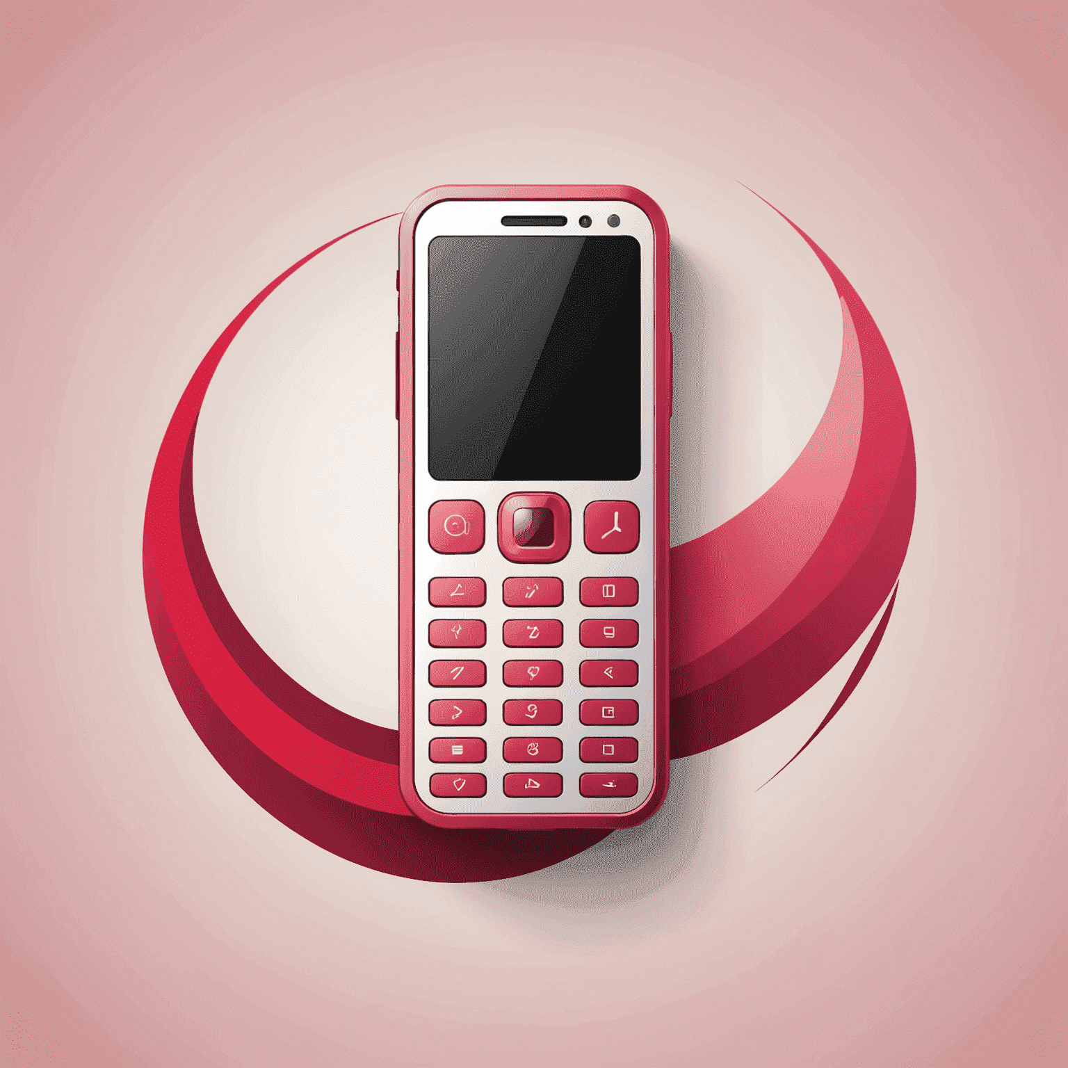 Degrebykilo.com logo featuring a stylized mobile phone with red and pink accents